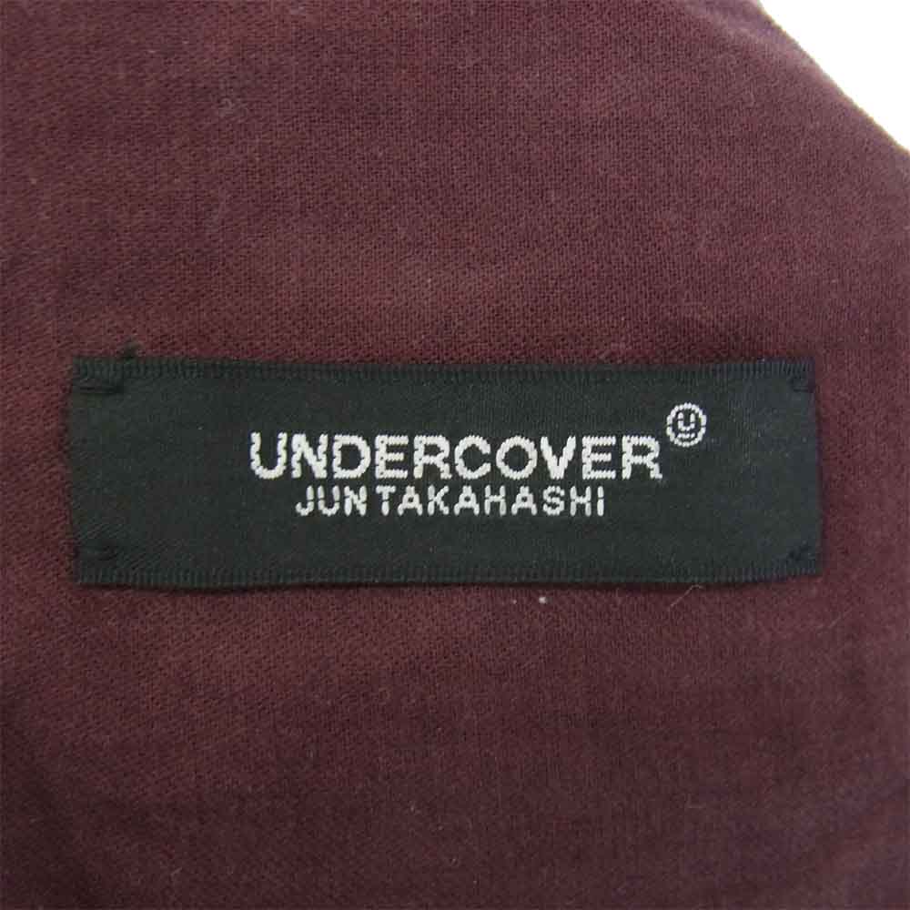UNDERCOVER アンダーカバー 20AW UCZ4501-1 WOOL CHECK SHRIVEL PANTS