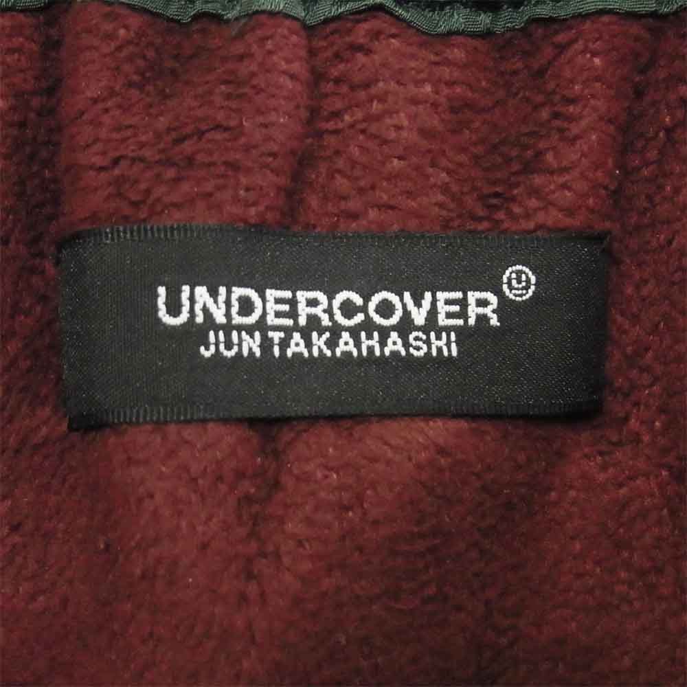 UNDERCOVER アンダーカバー UCZ4504-1 トラック パンツ ワインレッド系 1【美品】【中古】