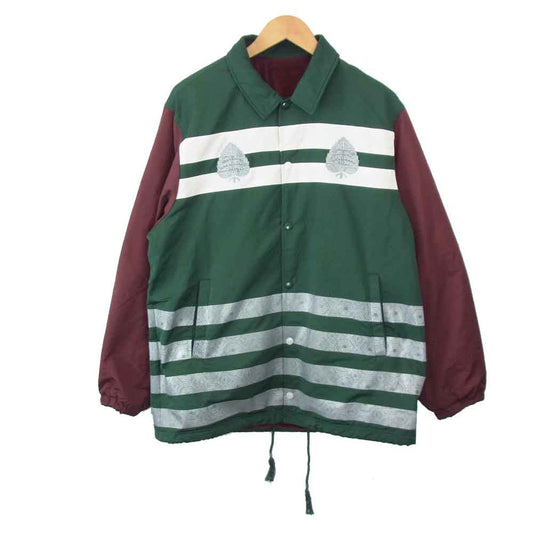 UNDERCOVER アンダーカバー 20AW UCZ4203-1 コーチ ジャケット ライト ジャケット グリーン系 エンジ系 3【美品】【中古】