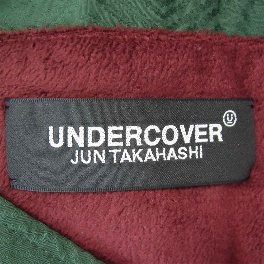 UNDERCOVER アンダーカバー 20AW UCZ4203-1 コーチ ジャケット ライト ジャケット グリーン系 エンジ系 3【美品】【中古】