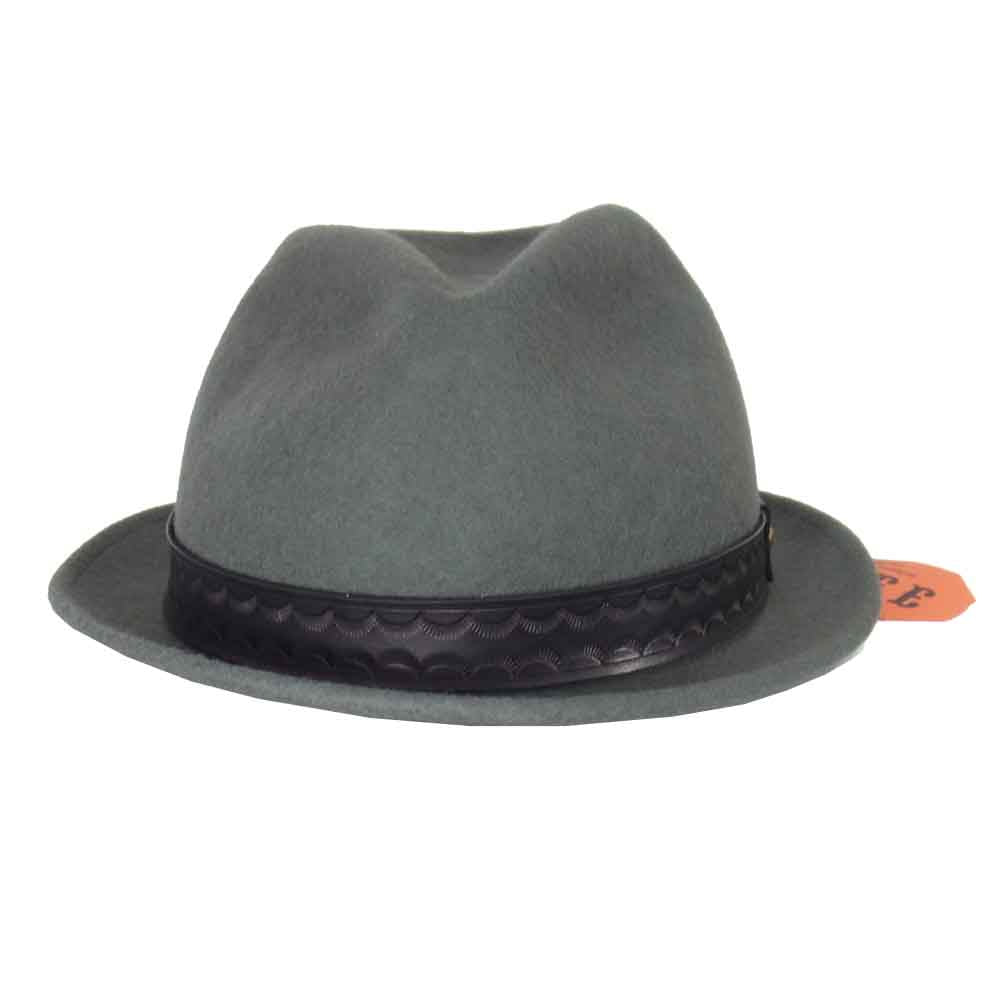 CALEE キャリー 12AW CL-12AW051 ウール スタッズ ハット グレー系【新古品】【未使用】【中古】