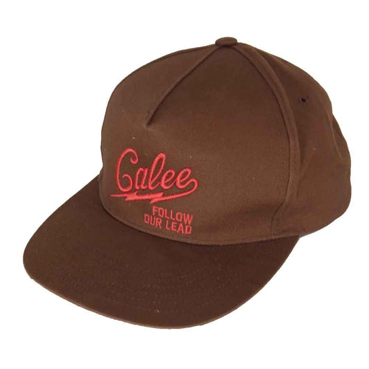 CALEE キャリー 20SS キャップ ブラウン系【美品】【中古】