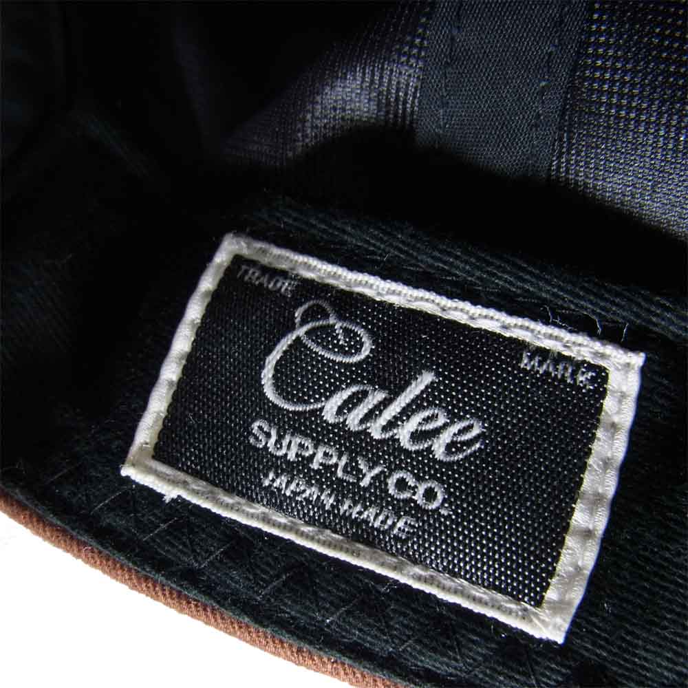 CALEE キャリー 20SS キャップ ブラウン系【美品】【中古】