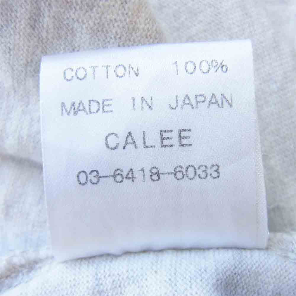 CALEE キャリー ポケット カットソー グレー系 L【中古】