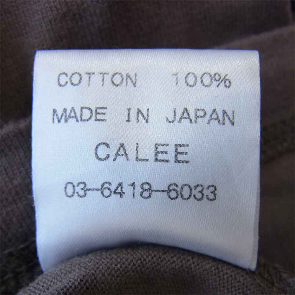 CALEE キャリー ポケット カットソー グレー系 L【中古】