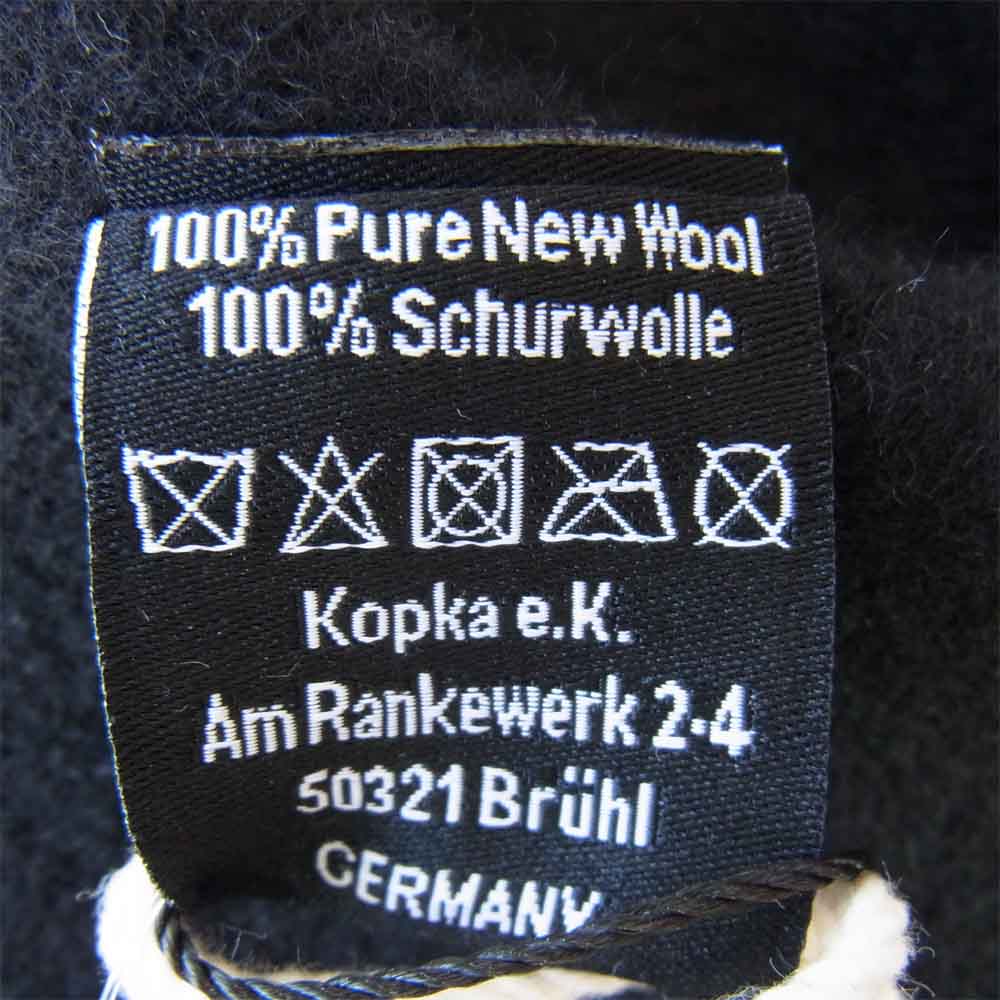 CALEE キャリー 20AW CL-20AW001KP × Kopka WOOL HAT ウール ハット ブラック系 F【新古品】【未使用】【中古】