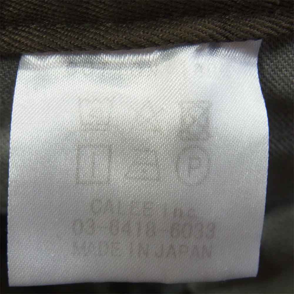 CALEE キャリー 20SS CL-20SS009 スリム チノ パンツ ブラウン系 M【新古品】【未使用】【中古】