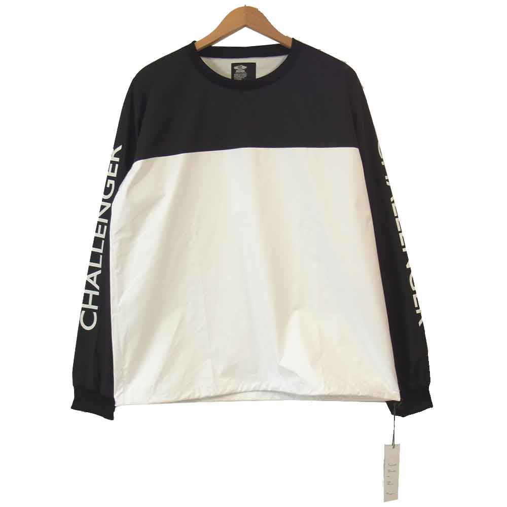 CHALLENGER チャレンジャー 20SS CLG-JK 020-006 TECHNICAL LAYER JACKET テクニカル レイヤード ジャケット 白×黒 L【新古品】【未使用】【中古】