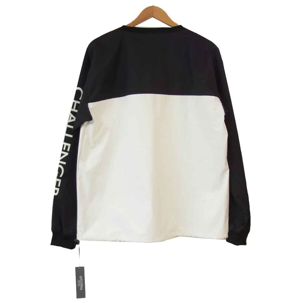 CHALLENGER チャレンジャー 20SS CLG-JK 020-006 TECHNICAL LAYER JACKET テクニカル レイヤード ジャケット 白×黒 L【新古品】【未使用】【中古】