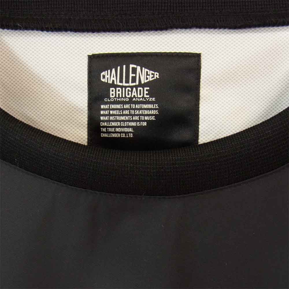 CHALLENGER チャレンジャー 20SS CLG-JK 020-006 TECHNICAL LAYER JACKET テクニカル レイヤード ジャケット 白×黒 L【新古品】【未使用】【中古】