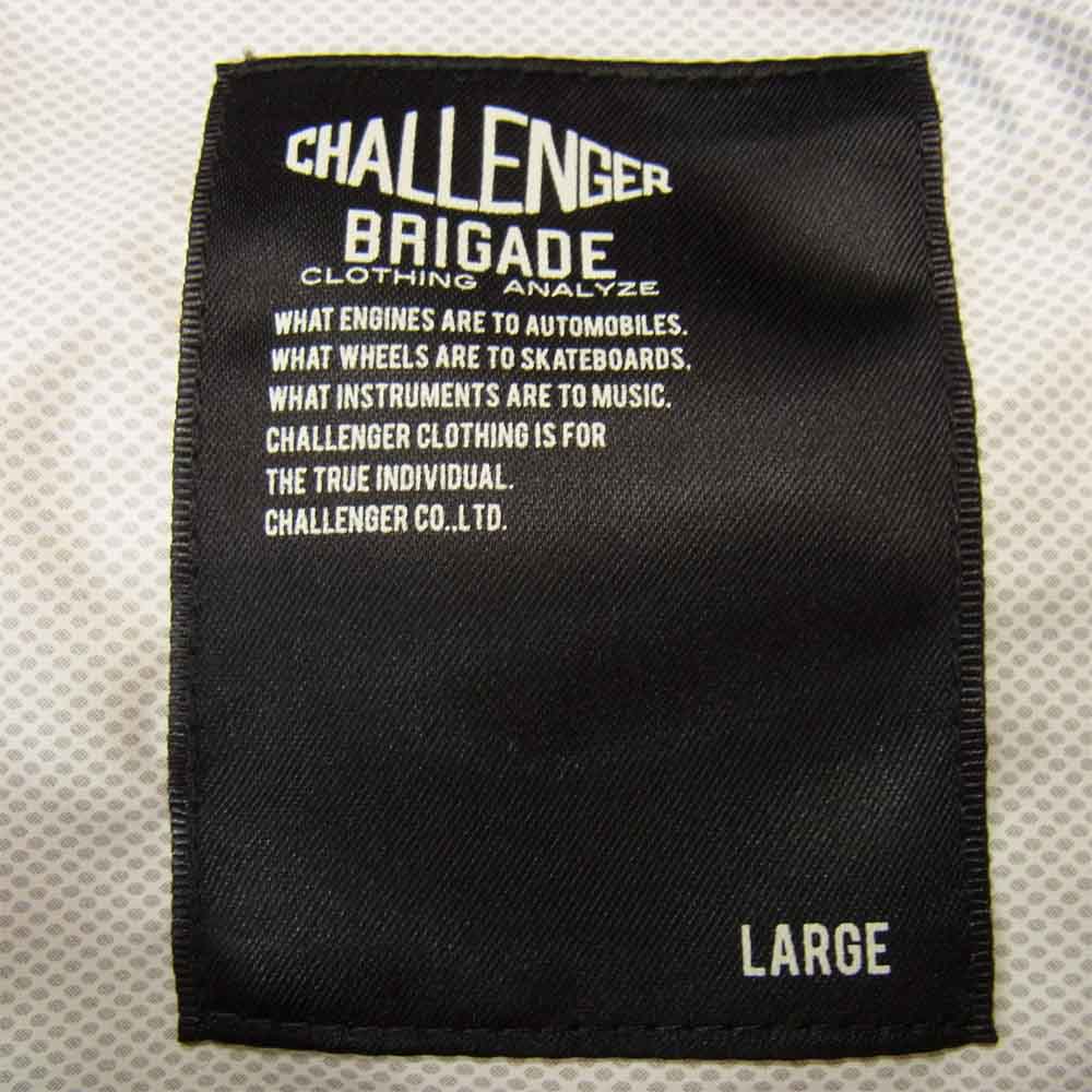 CHALLENGER チャレンジャー 20SS CLG-JK 020-006 TECHNICAL LAYER JACKET テクニカル レイヤード ジャケット 白×黒 L【新古品】【未使用】【中古】