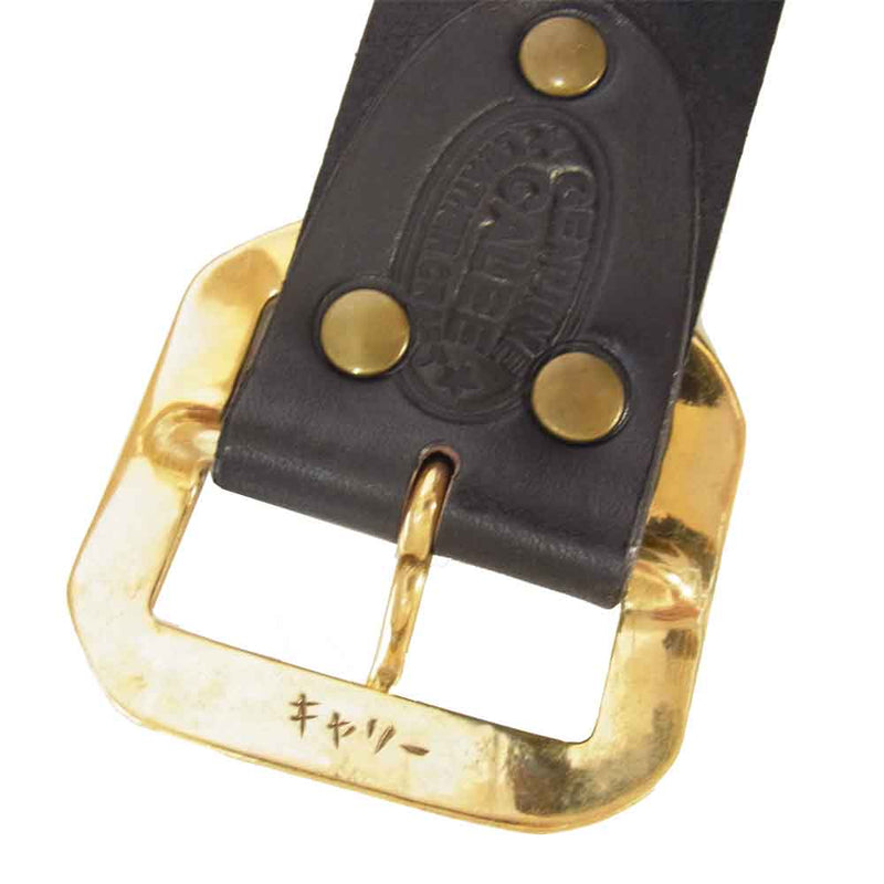 CALEE キャリー Japan style studs leather belt スタッズ ベルト ブラック系【美品】【中古】