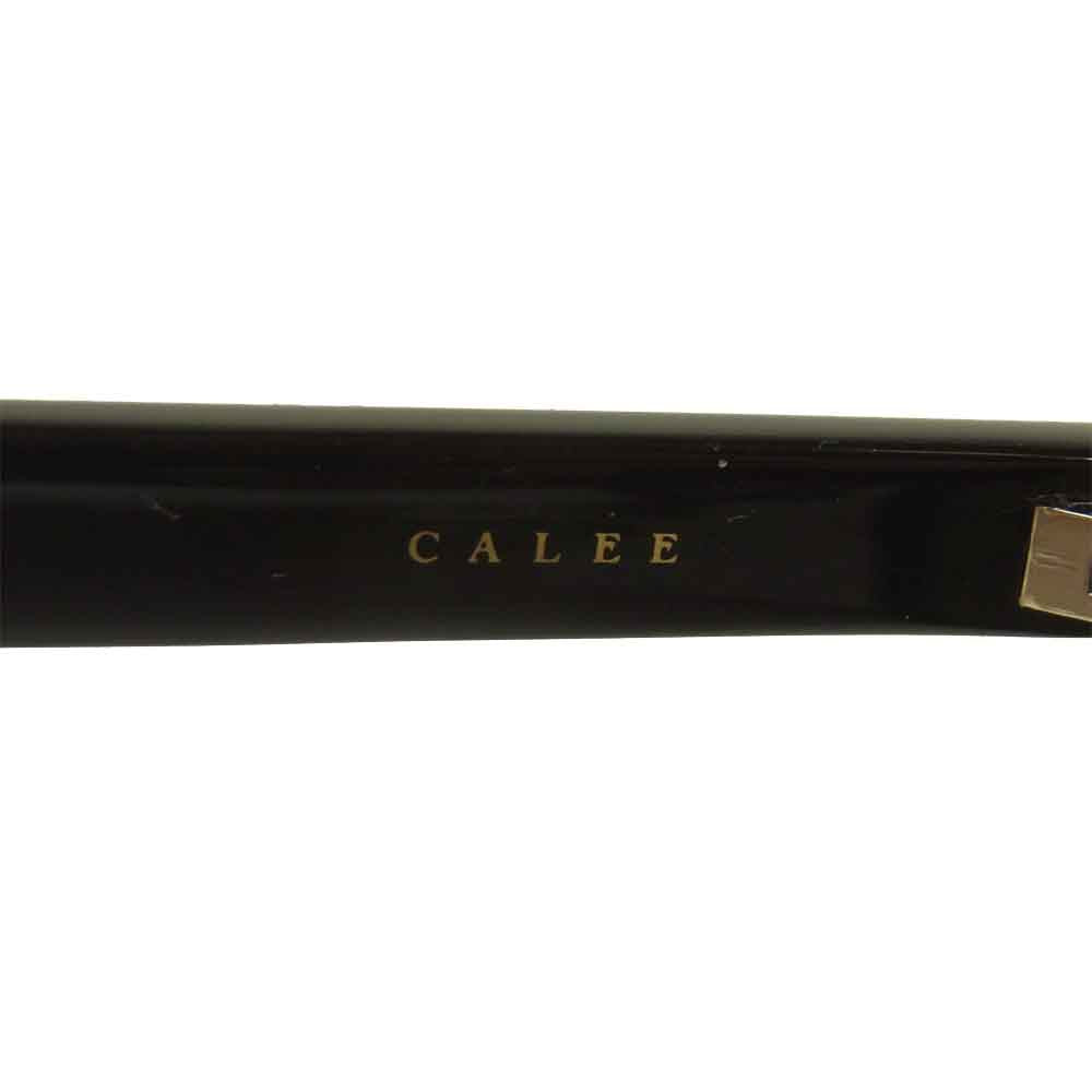 CALEE キャリー ARNEL GLASSES アーネルタイプ グラッシーズ サングラス ブラック系【中古】