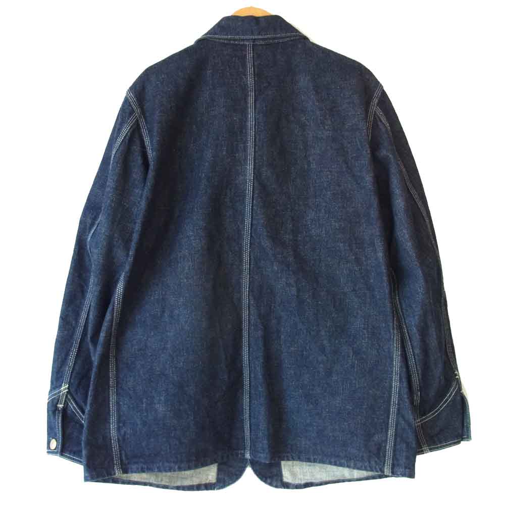 CALEE キャリー DENIM COVERALL デニム カバーオール インディゴブルー系 M【中古】