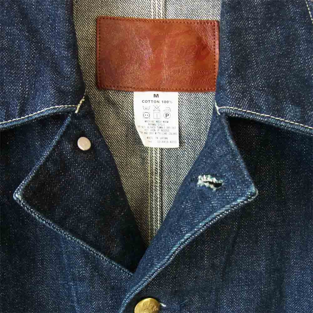 CALEE キャリー DENIM COVERALL デニム カバーオール インディゴブルー系 M【中古】