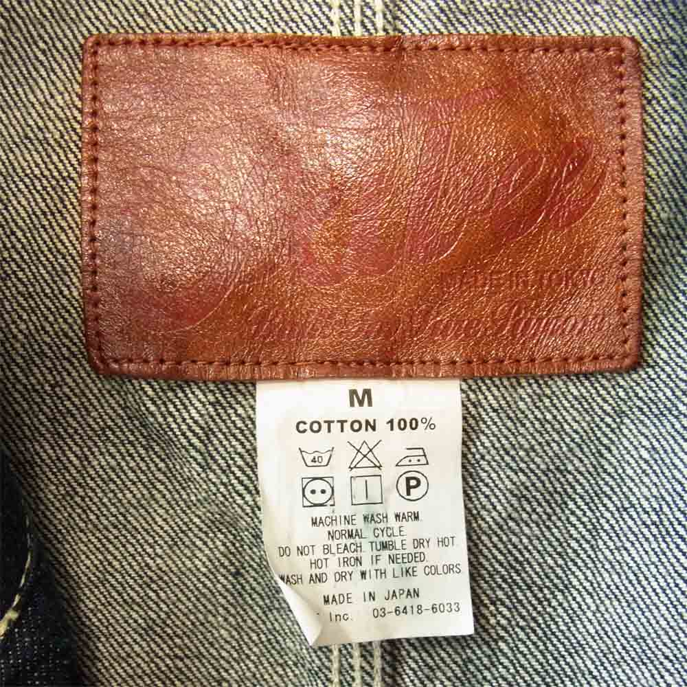 CALEE キャリー DENIM COVERALL デニム カバーオール インディゴブルー系 M【中古】