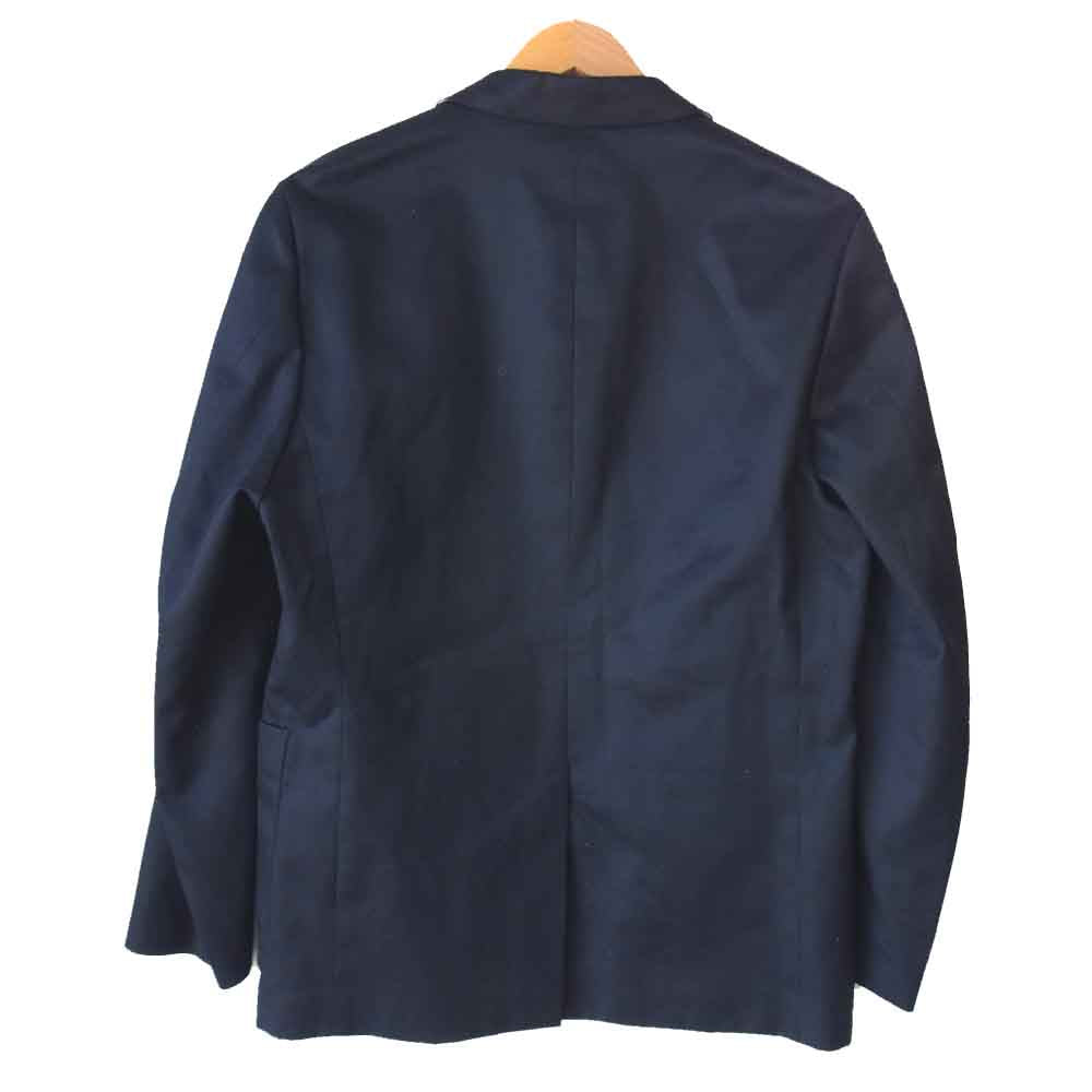 ワイオーエヌ YON18AW-JK003 MERCERIZED COTTON 2B JACKET ブラック系 48【美品】【中古】