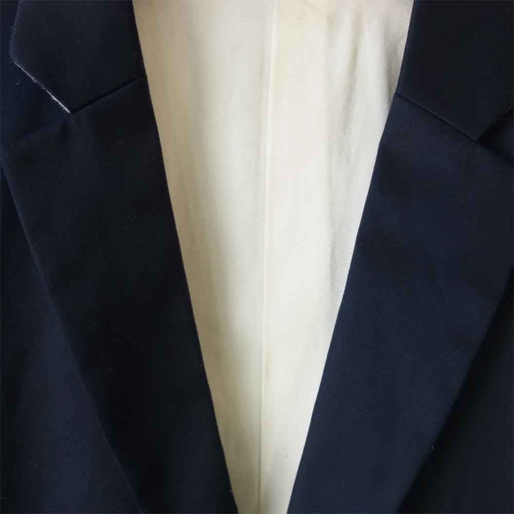 ワイオーエヌ YON18AW-JK003 MERCERIZED COTTON 2B JACKET ブラック系 48【美品】【中古】