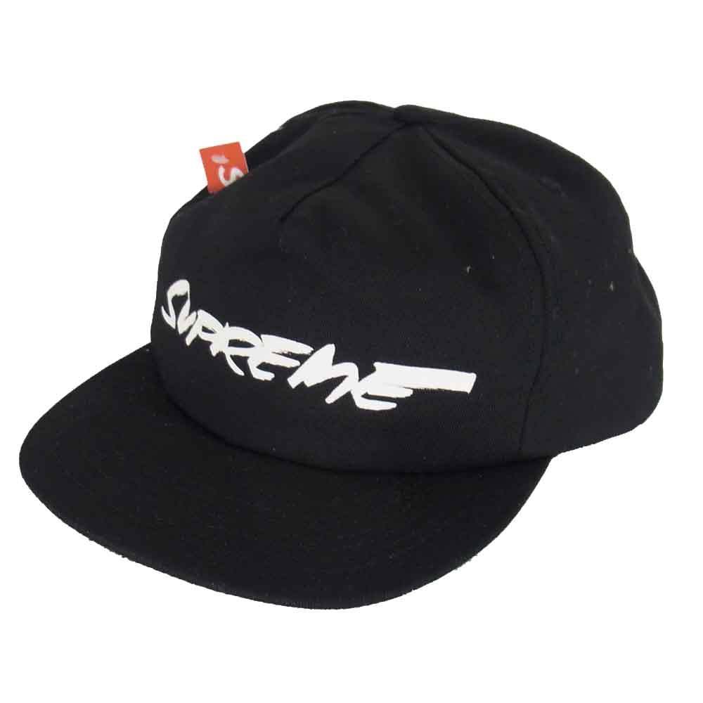 Supreme シュプリーム Futura Logo 5 Panel Cap フューチュラ ロゴ ファイブ パネル キャップ ブラック系【新古品】【未使用】【中古】