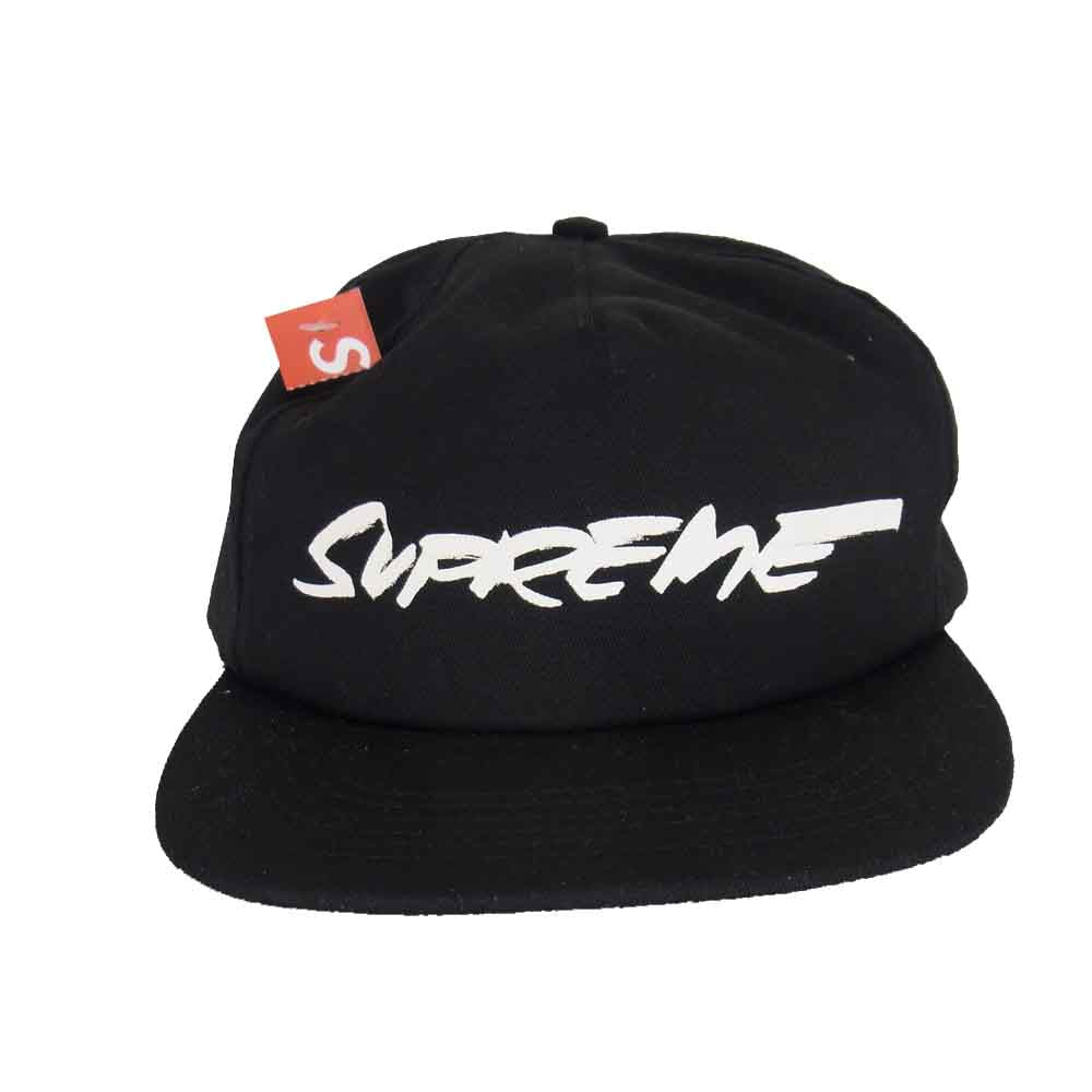 Supreme シュプリーム Futura Logo 5 Panel Cap フューチュラ ロゴ ファイブ パネル キャップ ブラック系【新古品】【未使用】【中古】
