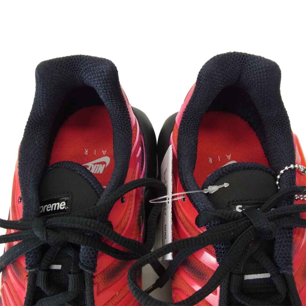 Supreme シュプリーム × ナイキ NIKE 20AW DA1472 600 Air Max Plus エア マックス プラス  レッド系 31cm【新古品】【未使用】【中古】