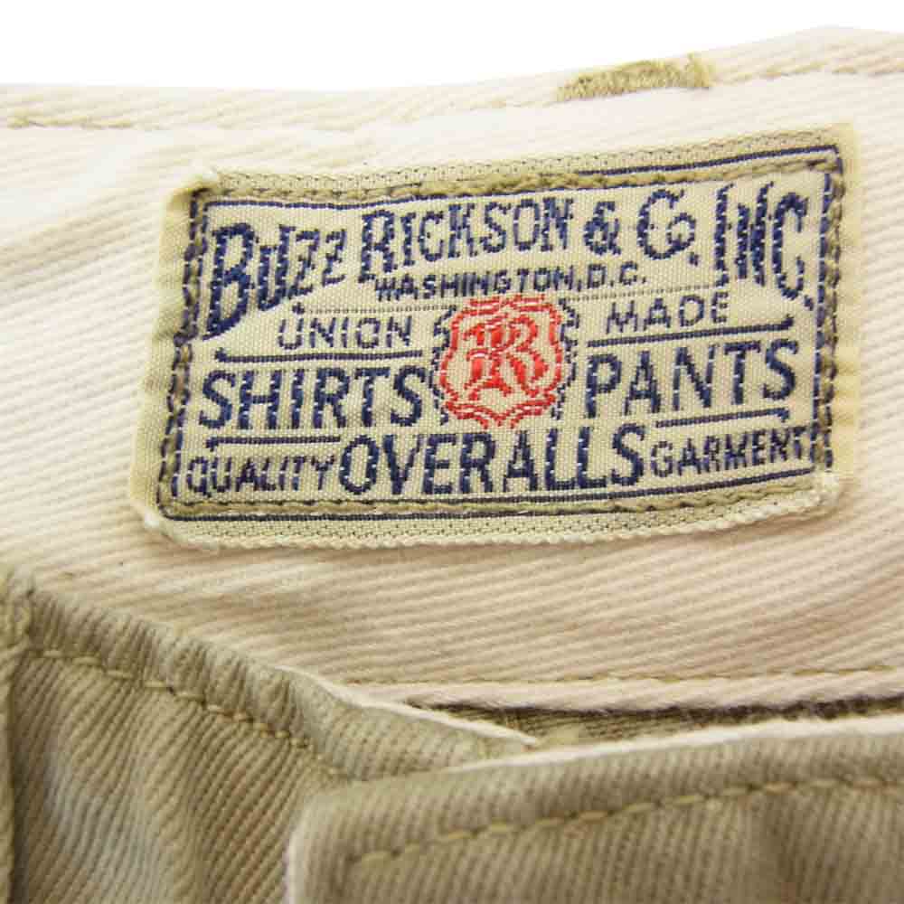 Buzz Rickson's バズリクソンズ BR40025 オリジナルスペック チノパンツ ベージュ系 W29【中古】