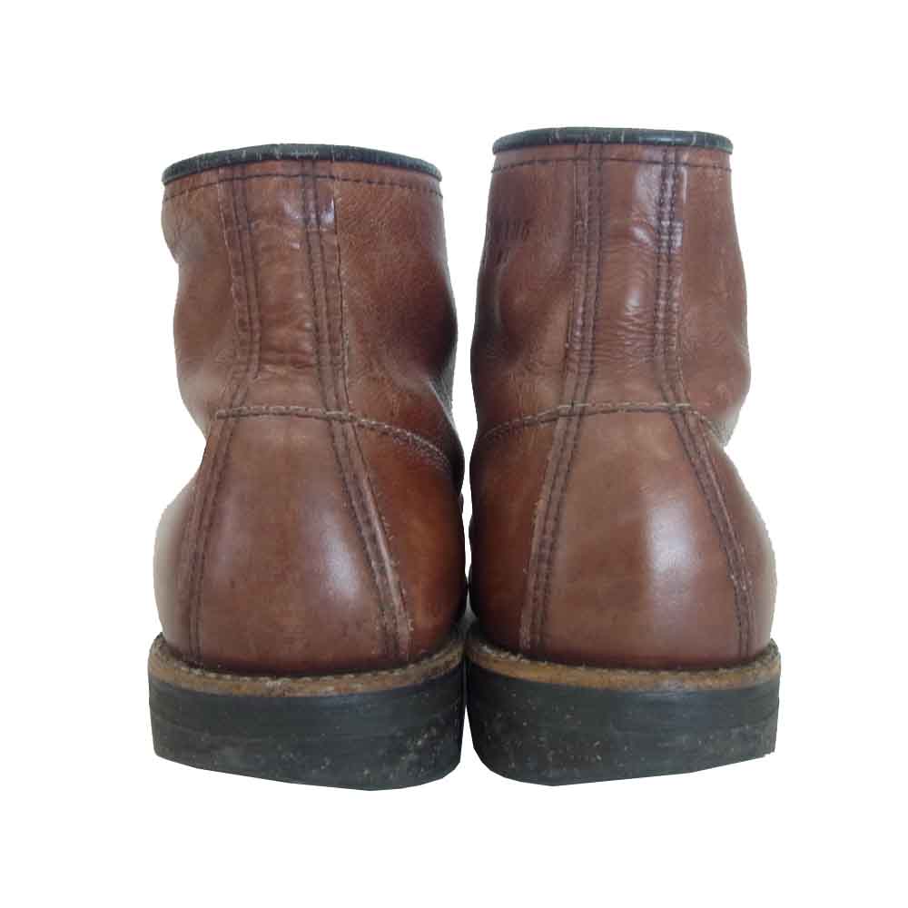 RED WING レッドウィング 羽タグ モックトゥ ブーツ ダークブラウン系 8【中古】