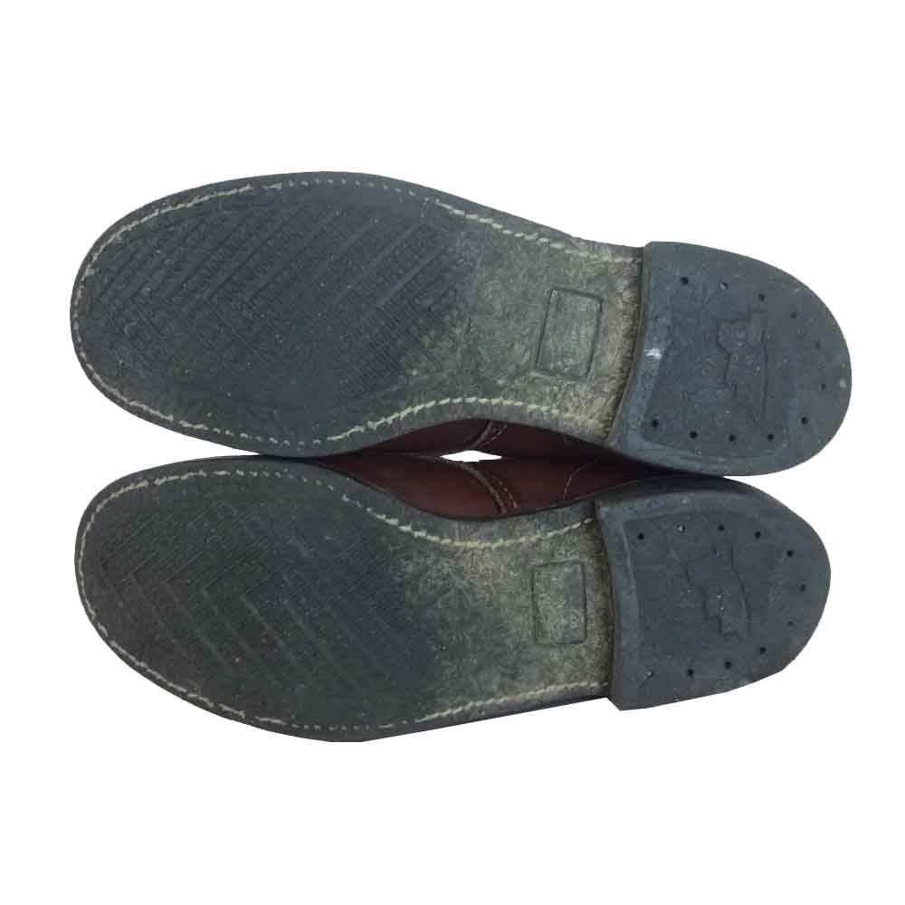 RED WING レッドウィング 羽タグ モックトゥ ブーツ ダークブラウン系 8【中古】