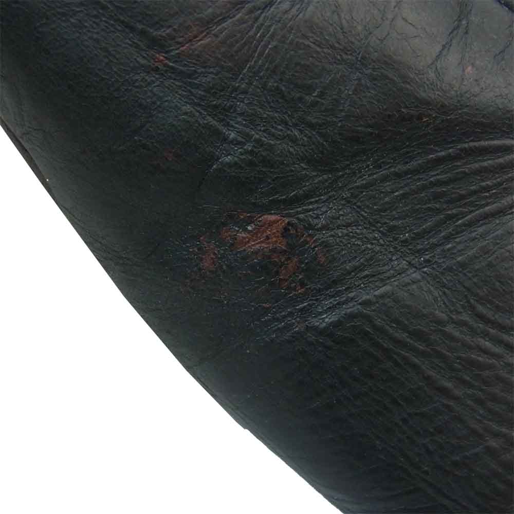 AERO LEATHER エアロレザー Highwayman ハイウェイマン ホースハイド レザー ブラック系 34【中古】