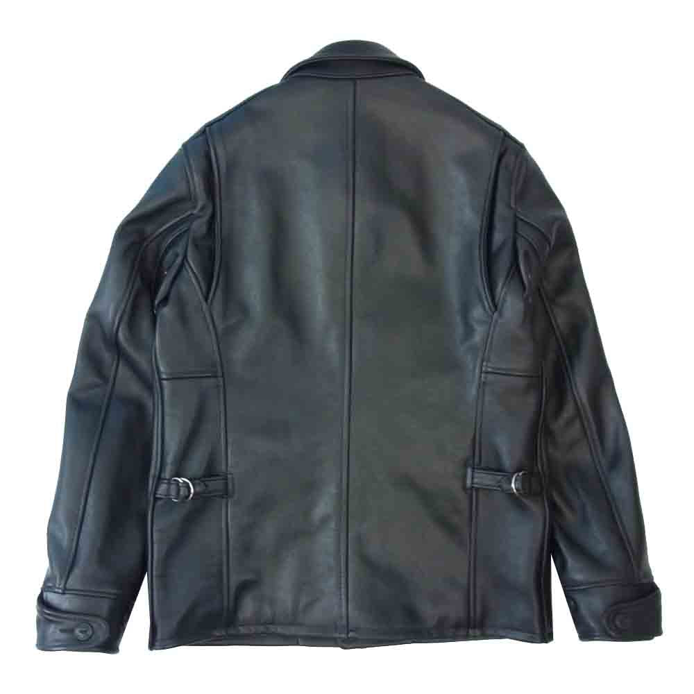 JUNYA WATANABE COMME des GARCONS MAN ジュンヤワタナベコムデギャルソンマン WA-J901 Schott ショット USA製 Leather Jacket レザー ジャケット ブラック系 S【新古品】【未使用】【中古】