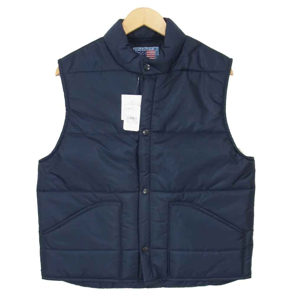 スナップンウェア Snap 'N' WEAR Insulated Vest インサレーテッド ベスト ネイビー系 S【新古品】【未使用】【中古】