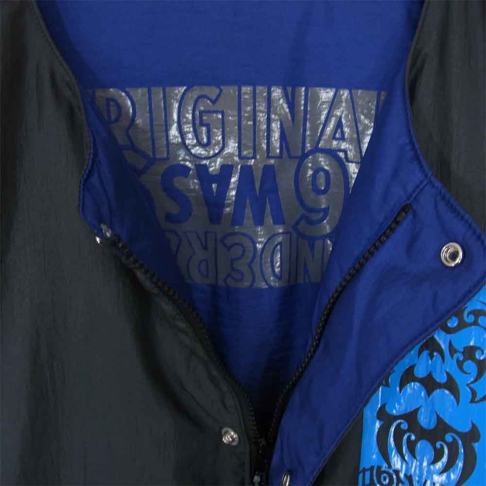 TENDERLOIN テンダーロイン 20AW DABO IMAGE JACKET ノーカラー ナイロン コーチ ジャケット ボルネオスカル グレー系 S【美品】【中古】