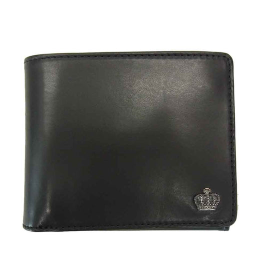 Justin Davis ジャスティンデイビス JDV022 DUPLEX LEATHER SHORT WALLET ブラック系【極上美品】【中古】