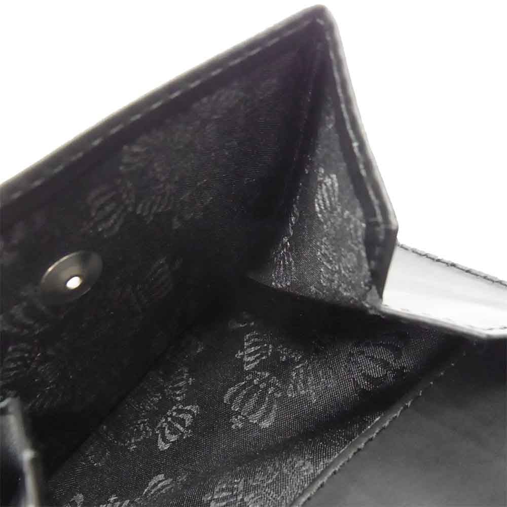 Justin Davis ジャスティンデイビス JDV022 DUPLEX LEATHER SHORT WALLET ブラック系【極上美品】【中古】