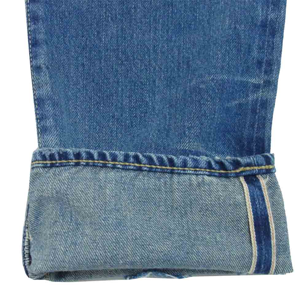 HYSTERIC GLAMOUR ヒステリックグラマー 0213AP08 SP加工 スタッズ クラッシュ デニム パンツ インディゴブルー系 30【中古】
