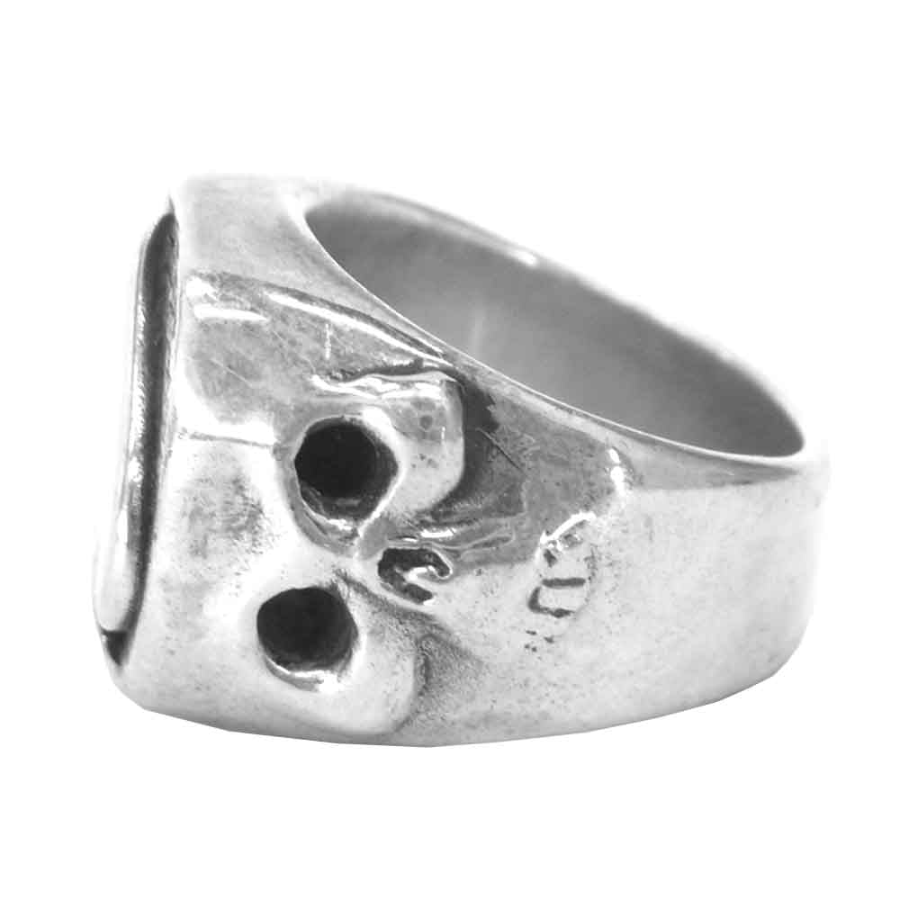 FLASHPOINT フラッシュポイント 2011627 Spade Skull Ring スペード スカル リング シルバー系 17号【中古】
