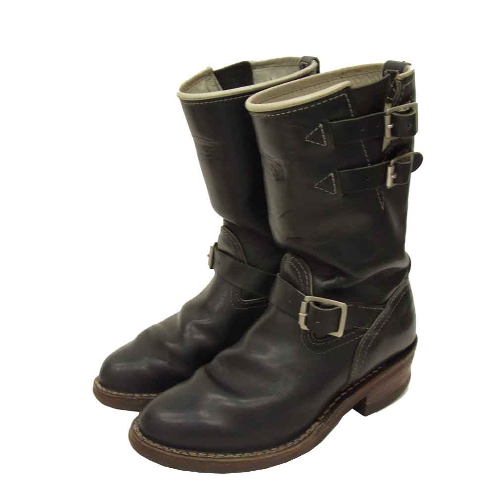 WESCO ウエスコ CUSTOM BOSS ダブルベルト カスタム ボス ブラック系 7 1/2  D【中古】
