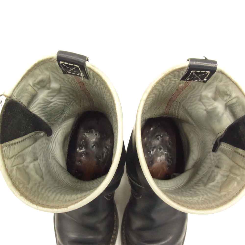 WESCO ウエスコ CUSTOM BOSS ダブルベルト カスタム ボス ブラック系 7 1/2  D【中古】