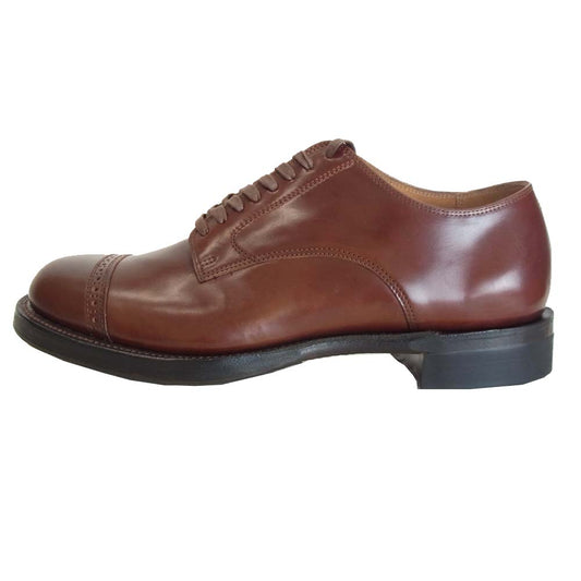 メイカーズ CDVN-05 WORK OUT BLUCHER PUNCHED CAP ワークアウト ブルチャー パンチド キャップトゥ レッド系 7 1/2【新古品】【未使用】【中古】