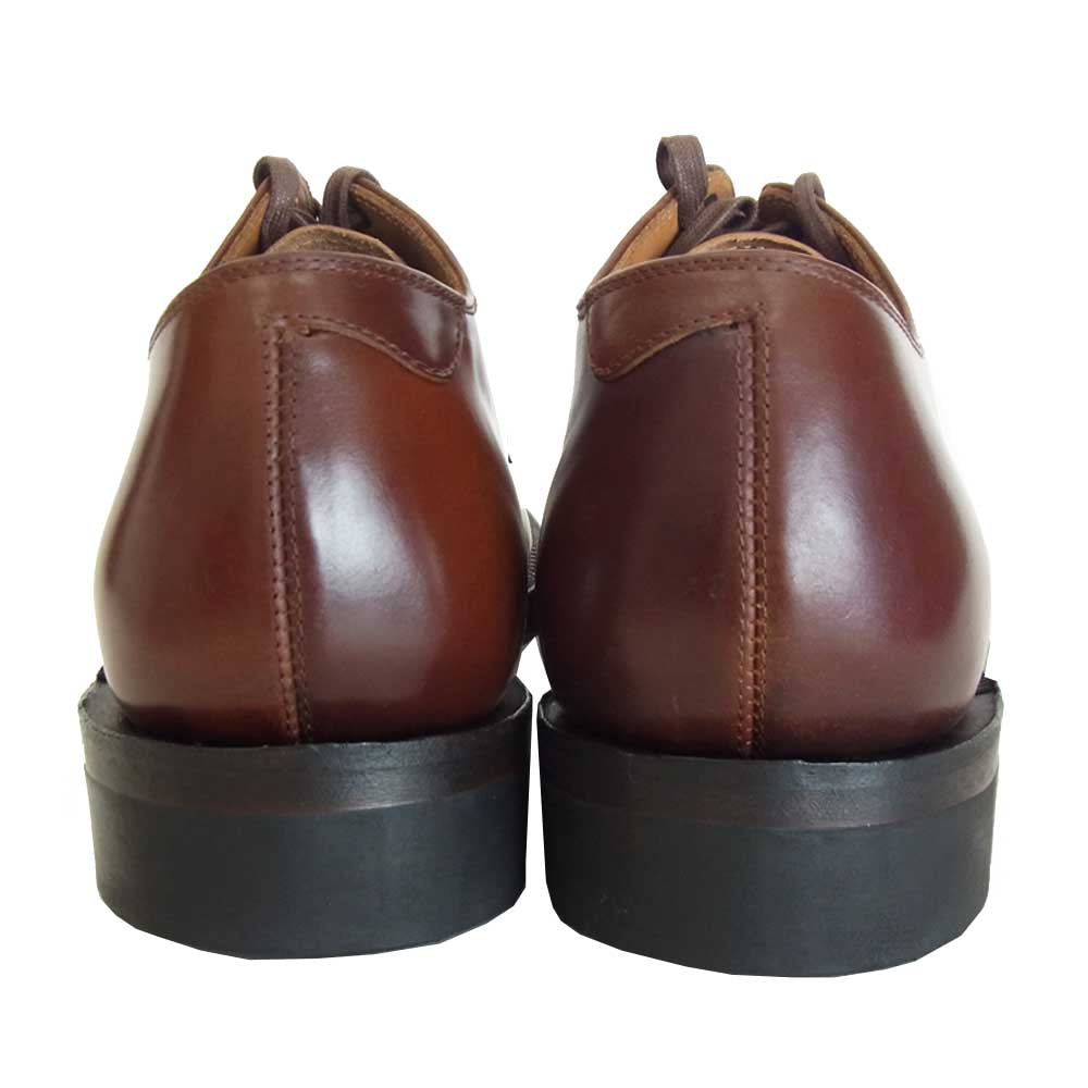 メイカーズ CDVN-05 WORK OUT BLUCHER PUNCHED CAP ワークアウト ブルチャー パンチド キャップトゥ レッド系 7 1/2【新古品】【未使用】【中古】