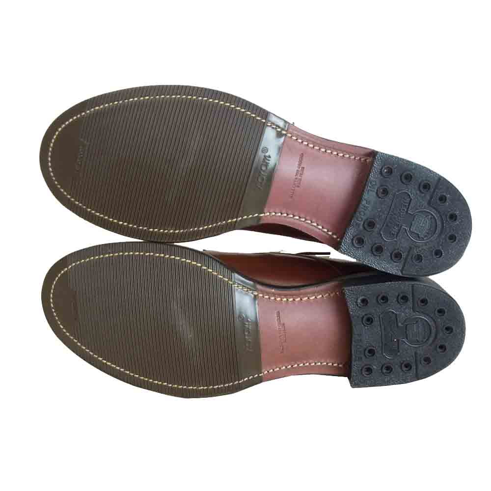 メイカーズ CDVN-05 WORK OUT BLUCHER PUNCHED CAP ワークアウト ブルチャー パンチド キャップトゥ レッド系 7 1/2【新古品】【未使用】【中古】