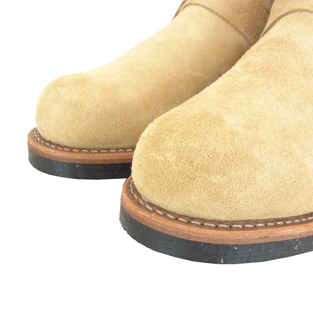 RED WING レッドウィング 9269 11inch Engineer Stovepipe スチールトゥ ストーブパイプ スエード エンジニアブーツ ベージュ系 7 1/2【新古品】【未使用】【中古】