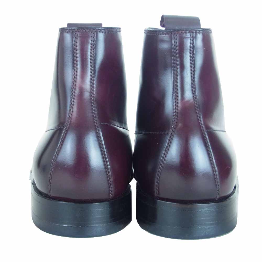 ALDEN オールデン 86908 Leather Soul コードバン キャップトゥ レースアップ ブーツ ワインレッド系 7 1/2D【美品】【中古】