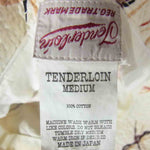 TENDERLOIN テンダーロイン 15SS T-BUCKET HAT BW 有刺鉄線柄 ハット ベージュ系 M【中古】