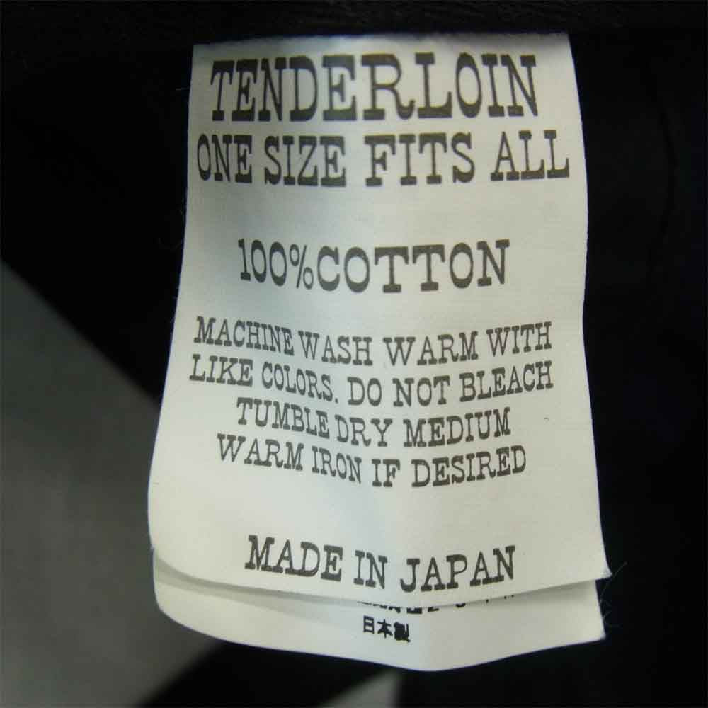TENDERLOIN テンダーロイン T-TRUCKER CAP DUCK トラッカー キャップ ダークネイビー系【中古】