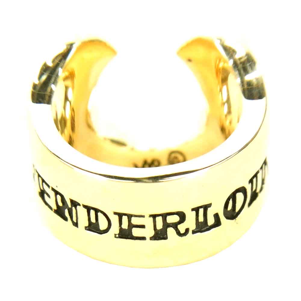 TENDERLOIN テンダーロイン 新品仕上げ済 T-H.S RING STONE ホースシュー 8K ダイヤ【極上美品】【中古】