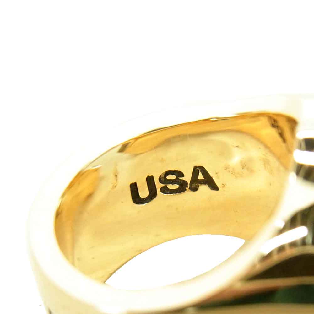 TENDERLOIN テンダーロイン 新品仕上げ済 T-H.S RING STONE ホースシュー 8K ダイヤ【極上美品】【中古】