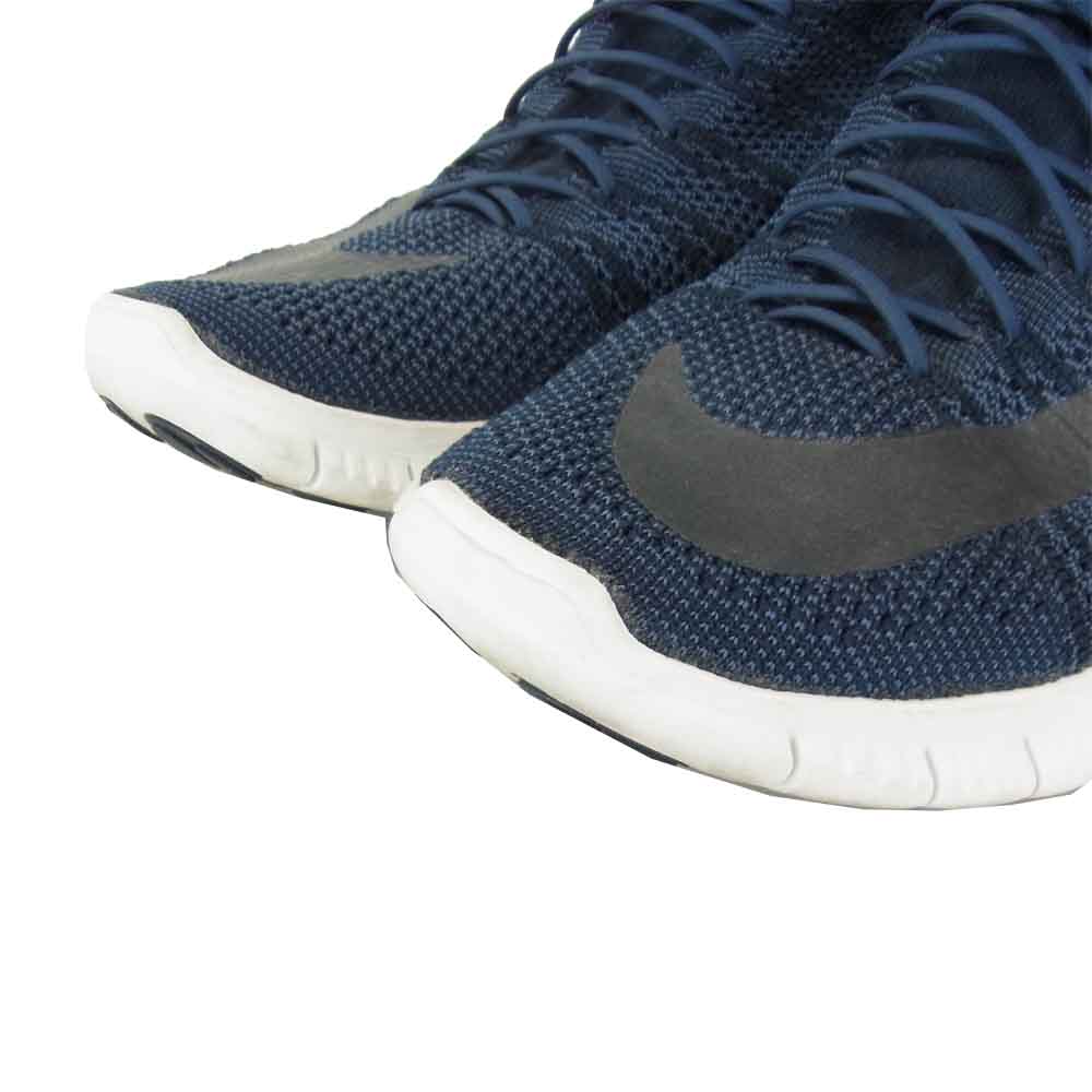 NIKE ナイキ 667978-441  FREE FLYKNIT MERCURIAL SP フリーフライニット マーキュリアル スペシャル　スニーカー ダークネイビー系 27.5cm【中古】