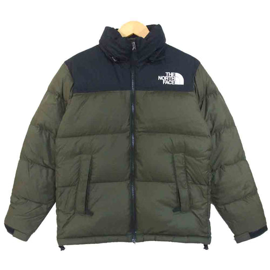 THE NORTH FACE ノースフェイス ND91841 Nuptse Jacket ヌプシ ダウン ジャケット カーキ系 S【中古】