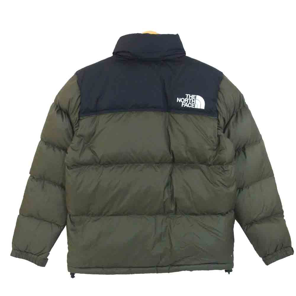 THE NORTH FACE ノースフェイス ND91841 Nuptse Jacket ヌプシ ダウン ジャケット カーキ系 S【中古】